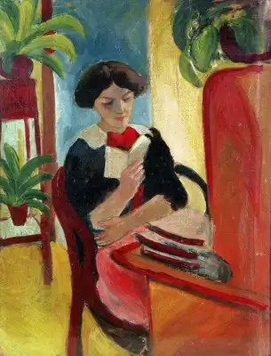 Macke, August: Elizabeth s knihou
